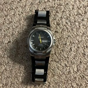 Nixon stainless steel watch